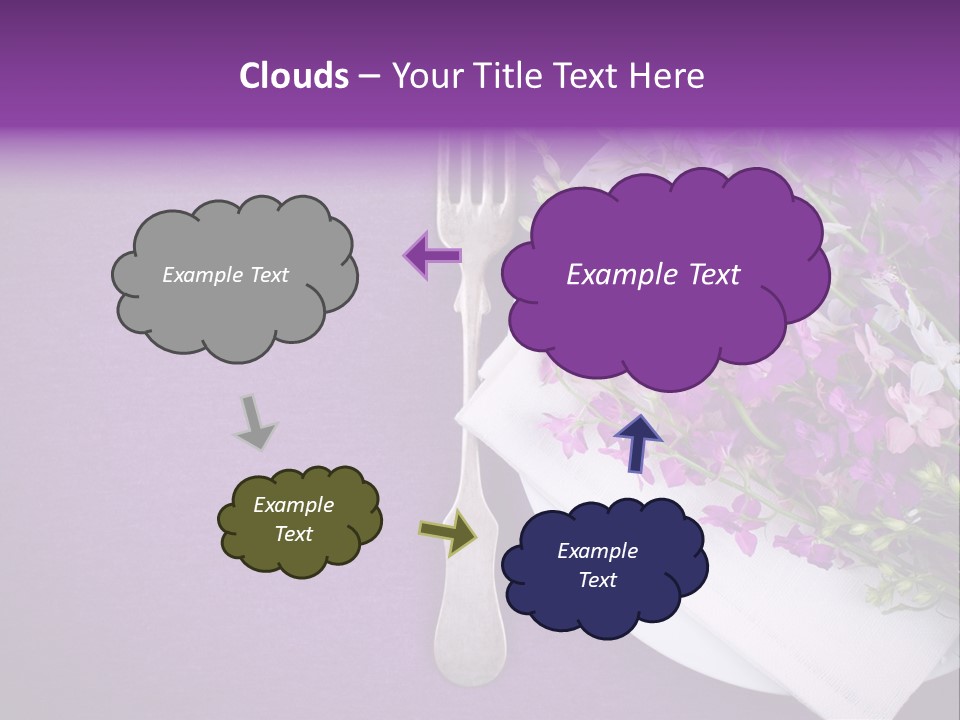 Texture Space Fresh PowerPoint Template