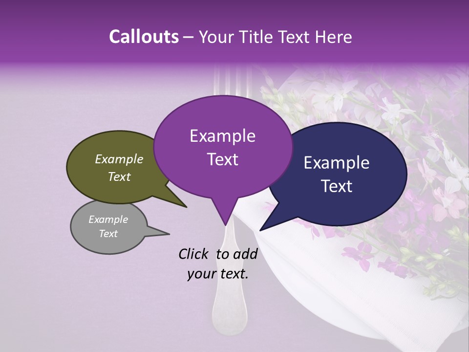 Texture Space Fresh PowerPoint Template
