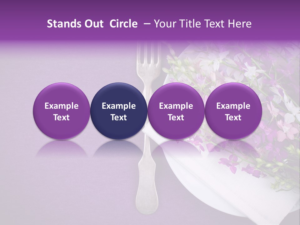 Texture Space Fresh PowerPoint Template