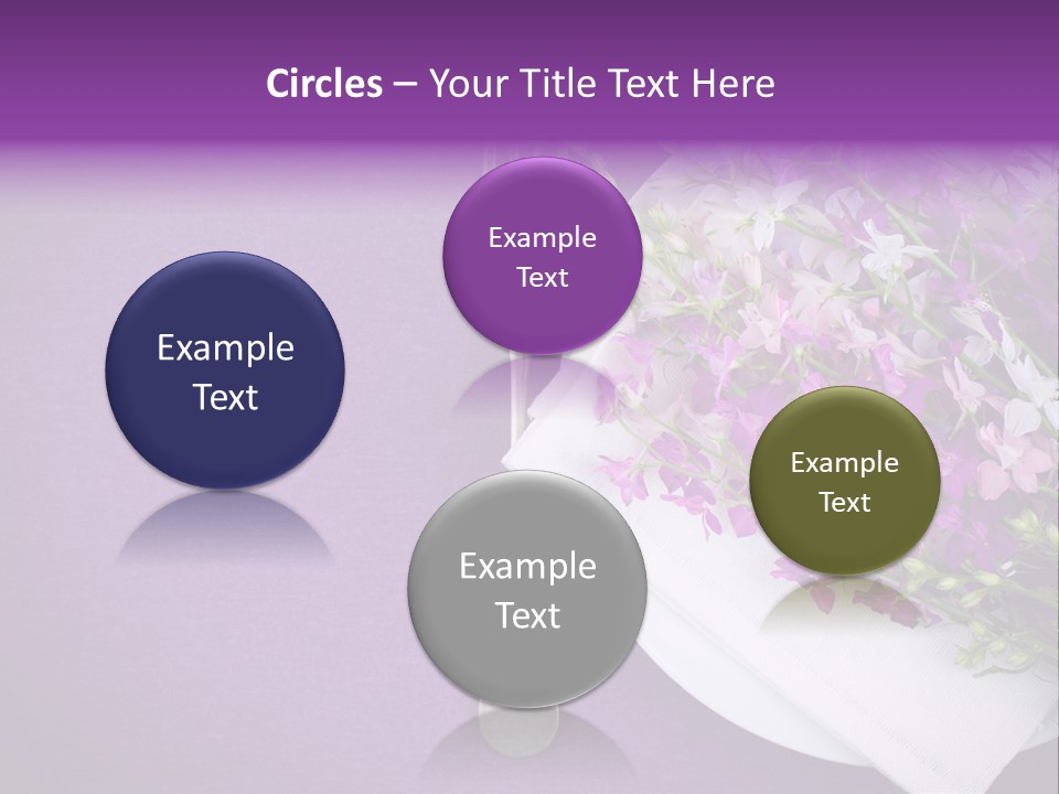 Texture Space Fresh PowerPoint Template