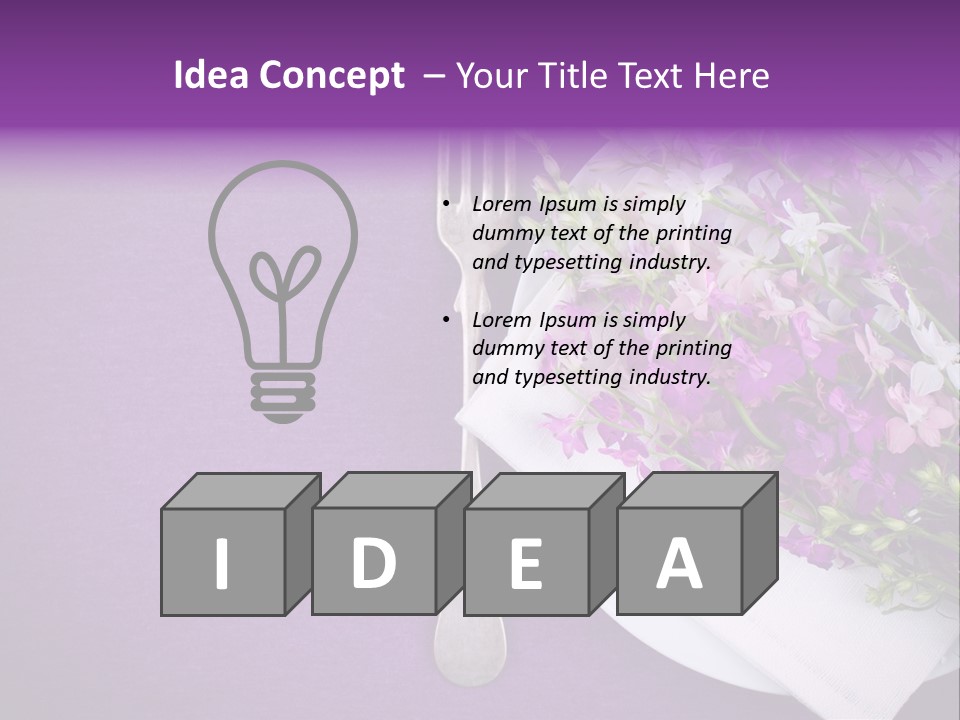 Texture Space Fresh PowerPoint Template