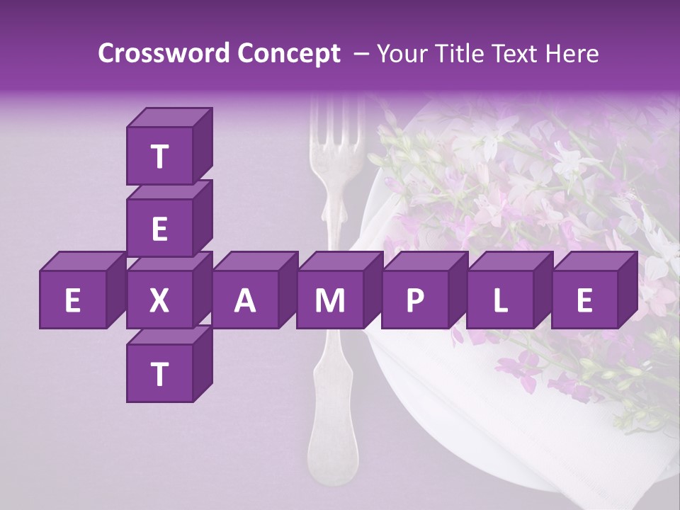 Texture Space Fresh PowerPoint Template