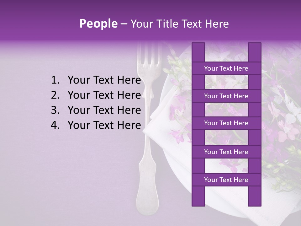 Texture Space Fresh PowerPoint Template
