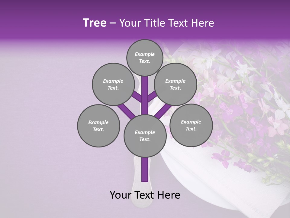 Texture Space Fresh PowerPoint Template
