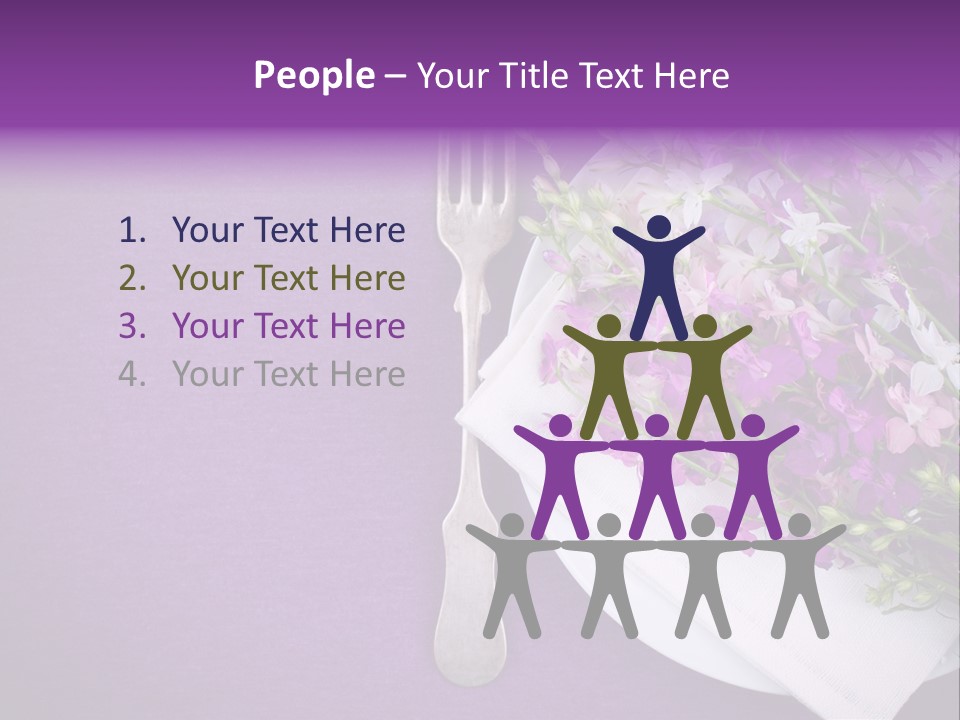 Texture Space Fresh PowerPoint Template