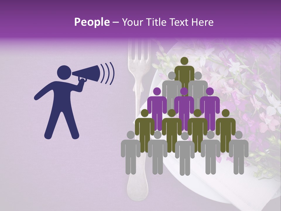 Texture Space Fresh PowerPoint Template