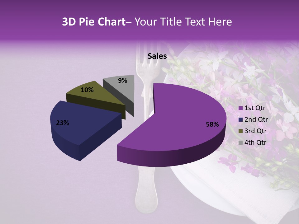 Texture Space Fresh PowerPoint Template