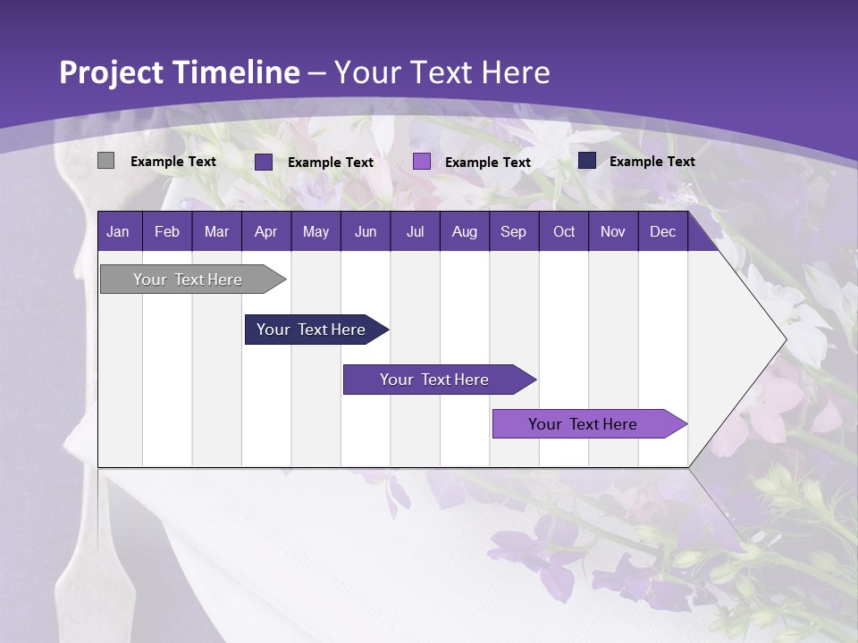 Closeup Background Decor PowerPoint Template