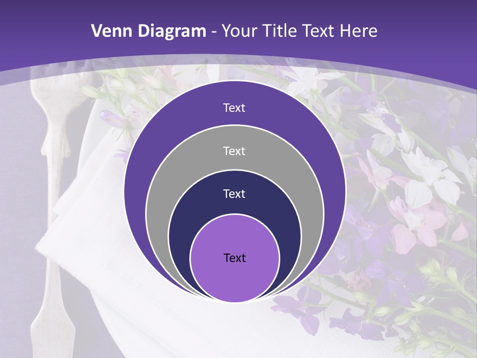 Closeup Background Decor PowerPoint Template