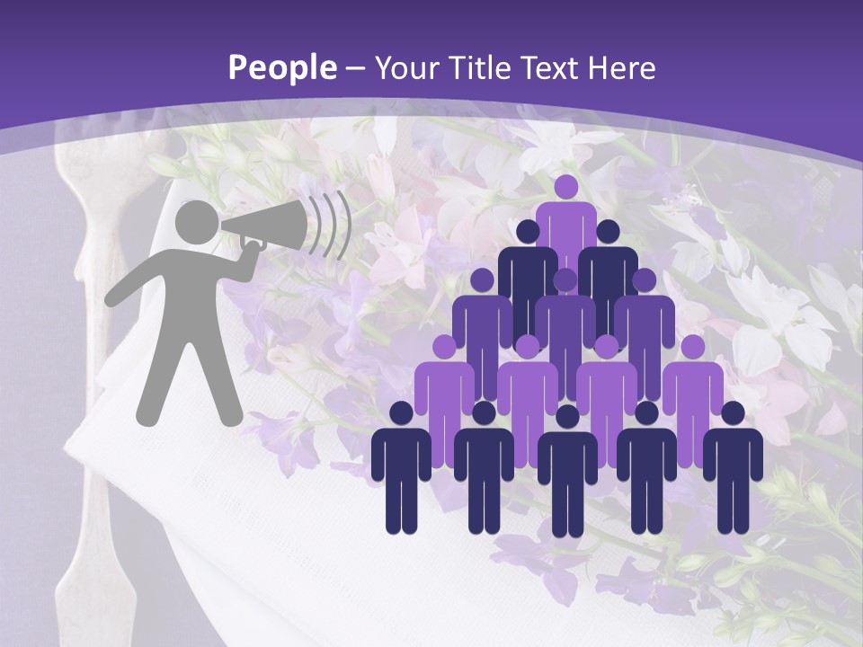 Closeup Background Decor PowerPoint Template