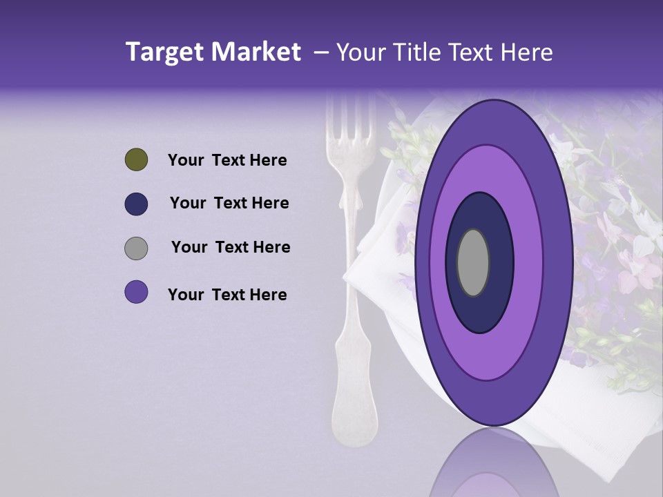 Bunch Plant Closeup PowerPoint Template