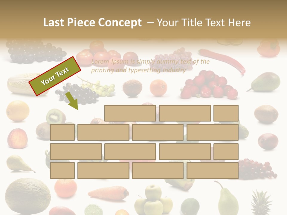 Nutrition Health Pineapple PowerPoint Template