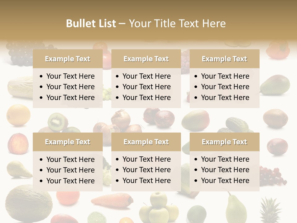 Nutrition Health Pineapple PowerPoint Template