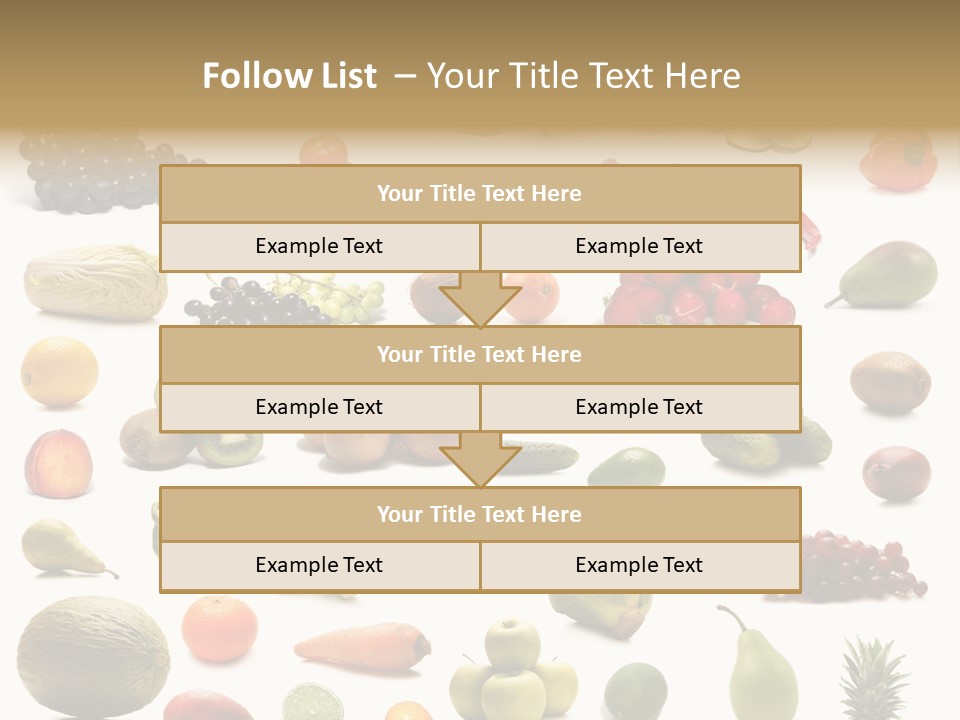 Nutrition Health Pineapple PowerPoint Template