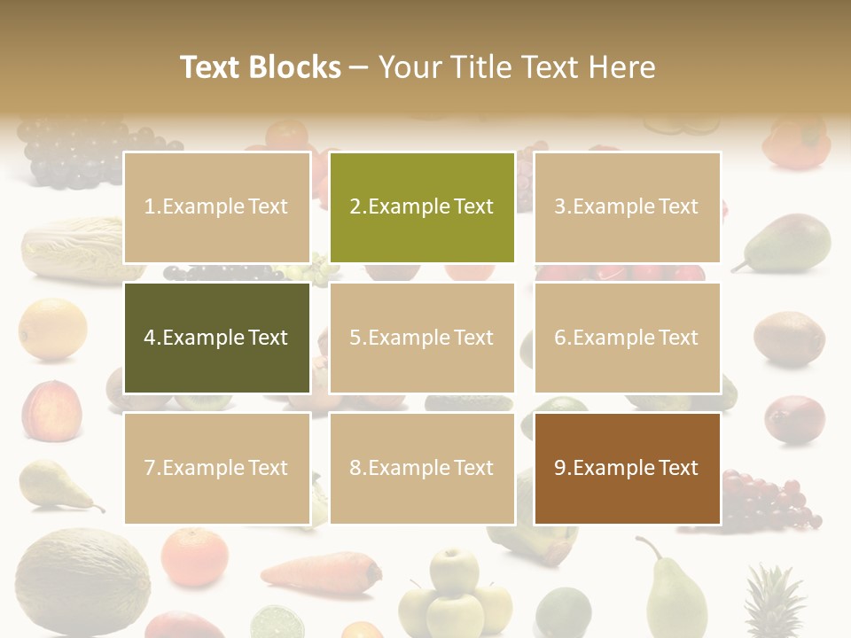 Nutrition Health Pineapple PowerPoint Template