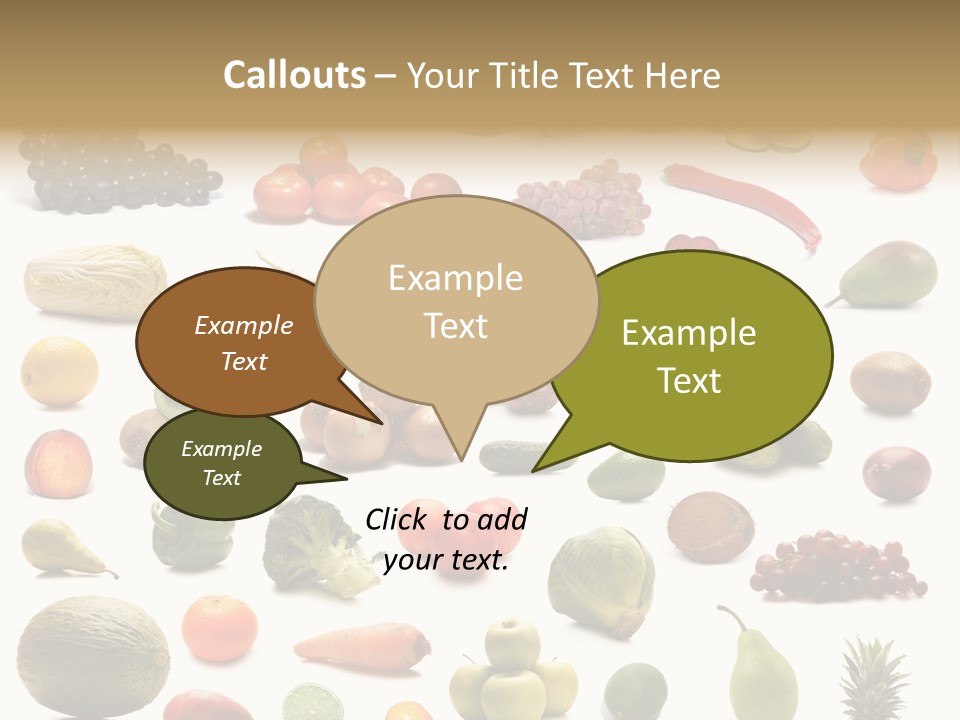 Nutrition Health Pineapple PowerPoint Template
