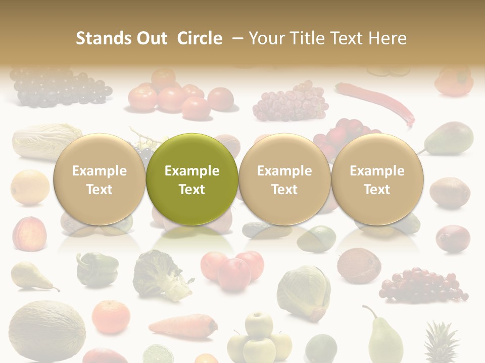 Nutrition Health Pineapple PowerPoint Template