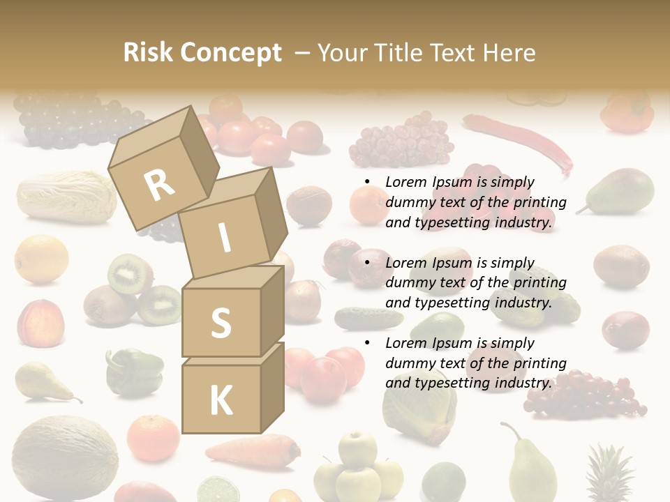 Nutrition Health Pineapple PowerPoint Template