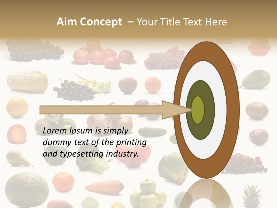 Nutrition Health Pineapple PowerPoint Template