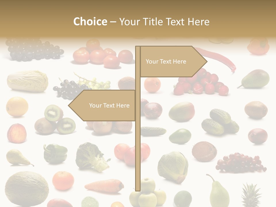 Nutrition Health Pineapple PowerPoint Template