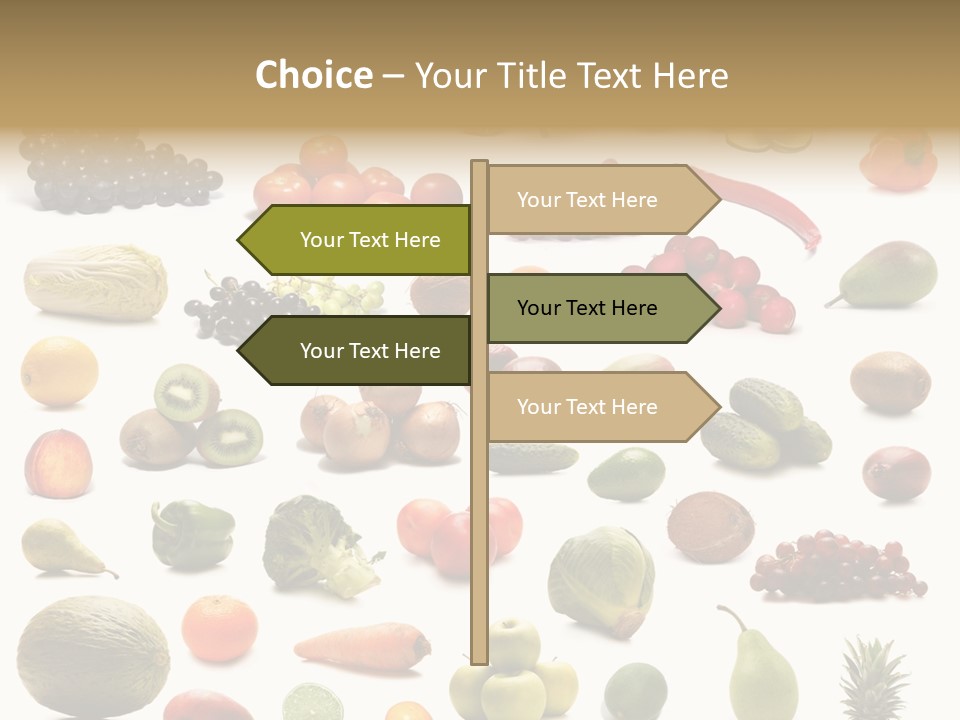 Nutrition Health Pineapple PowerPoint Template