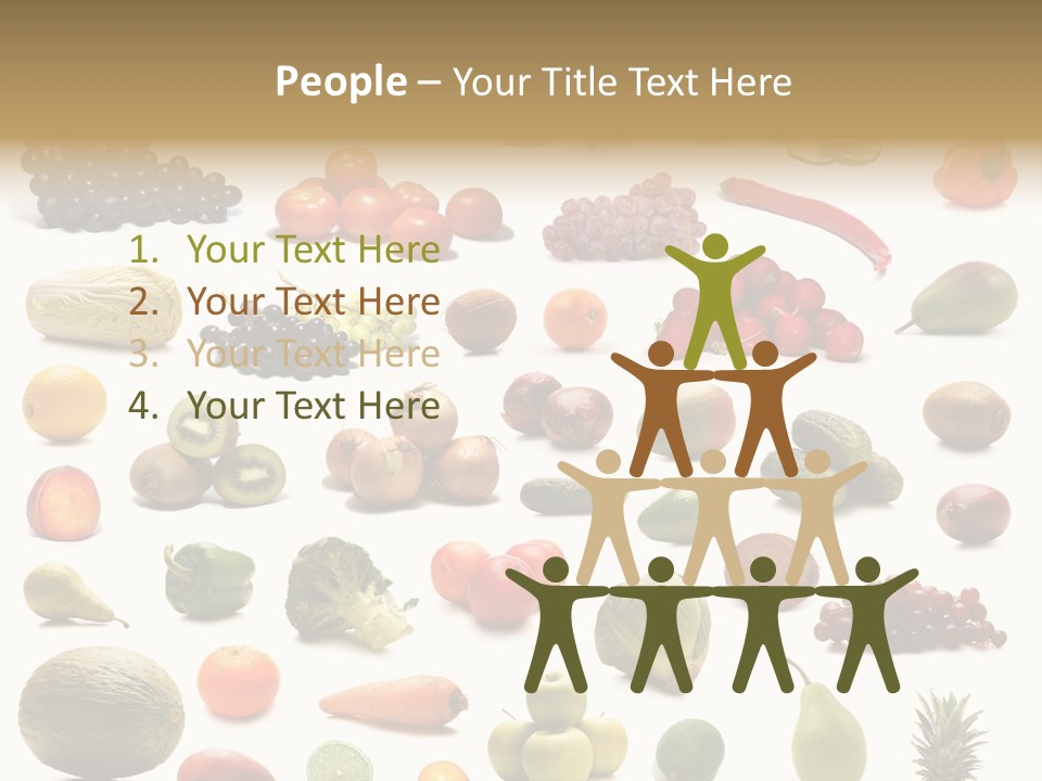 Nutrition Health Pineapple PowerPoint Template