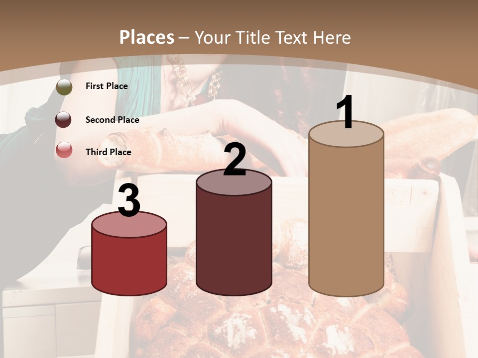 Food Loaf Face PowerPoint Template