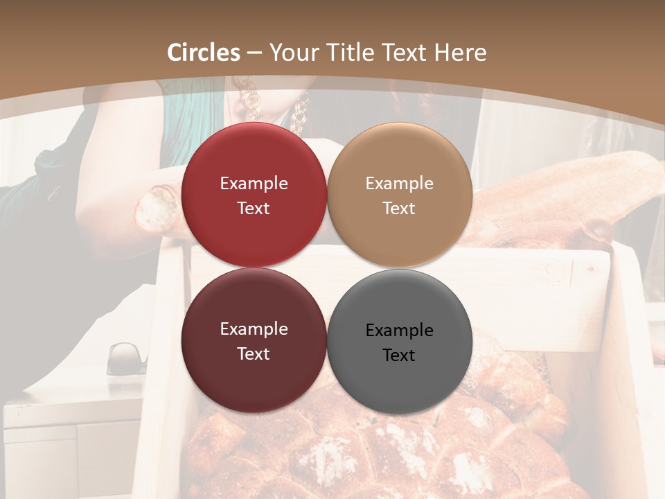 Food Loaf Face PowerPoint Template