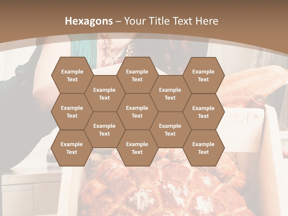 Food Loaf Face PowerPoint Template
