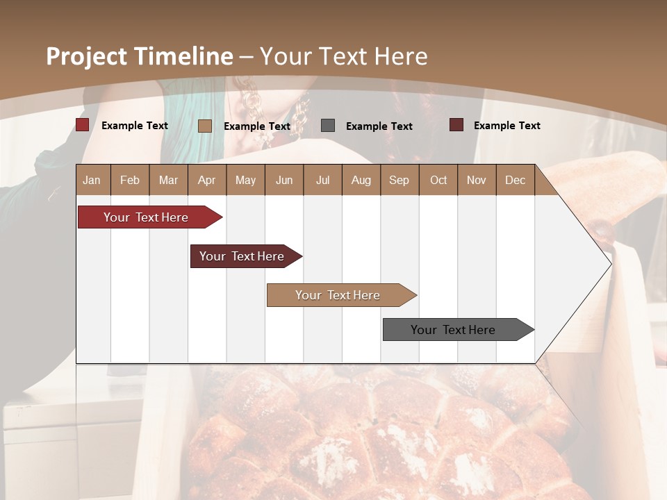 Food Loaf Face PowerPoint Template