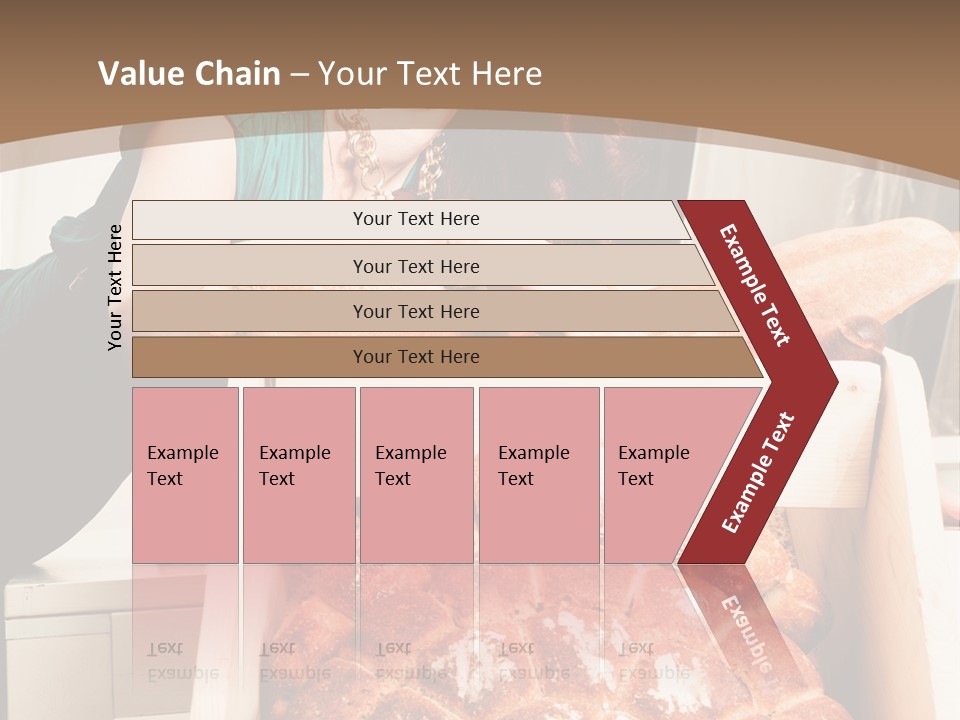 Food Loaf Face PowerPoint Template