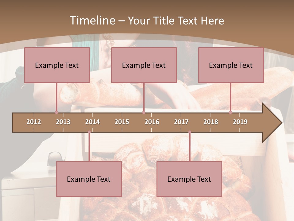 Food Loaf Face PowerPoint Template