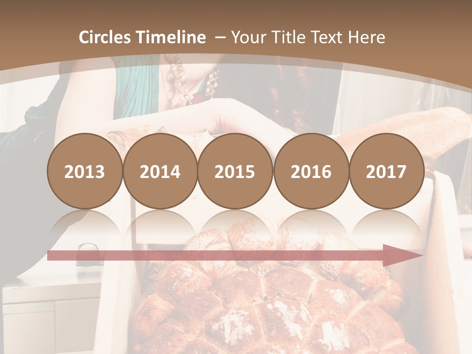 Food Loaf Face PowerPoint Template