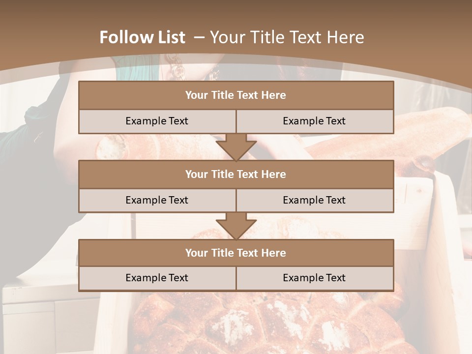 Food Loaf Face PowerPoint Template