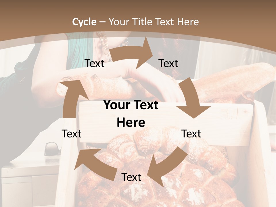 Food Loaf Face PowerPoint Template