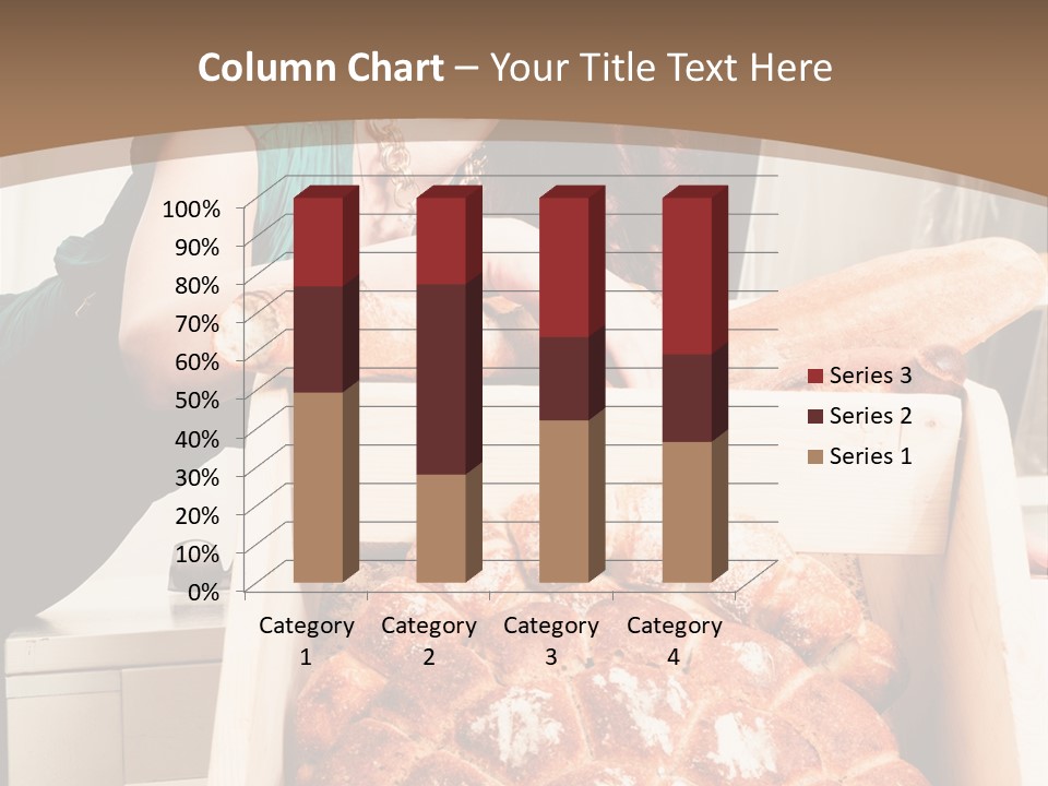Food Loaf Face PowerPoint Template