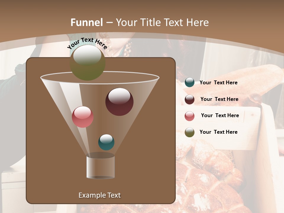 Food Loaf Face PowerPoint Template