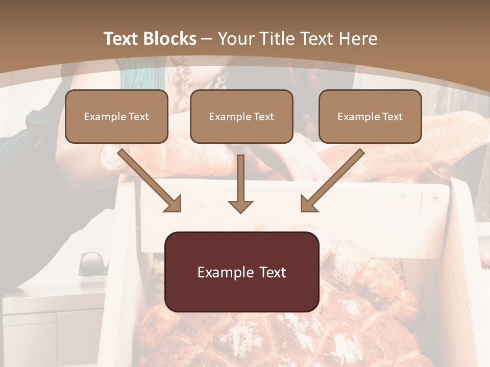 Food Loaf Face PowerPoint Template