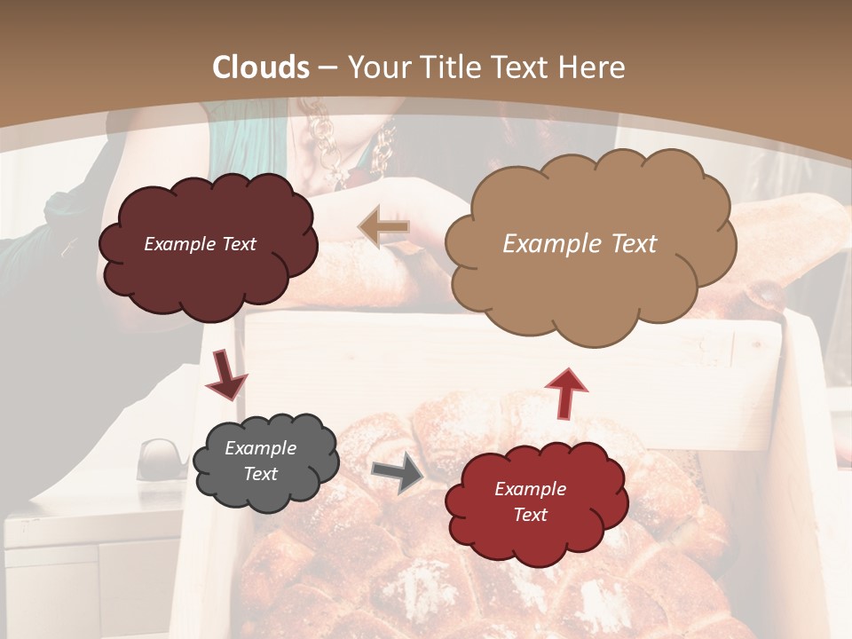 Food Loaf Face PowerPoint Template