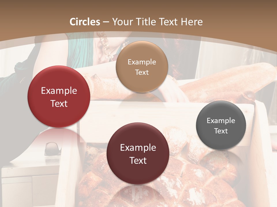 Food Loaf Face PowerPoint Template