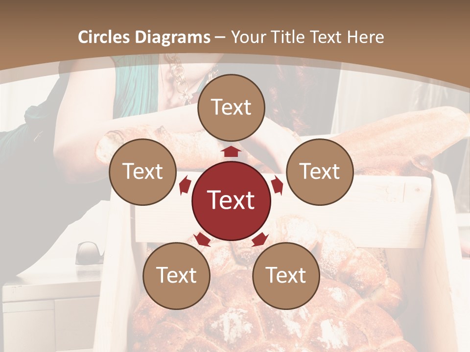 Food Loaf Face PowerPoint Template