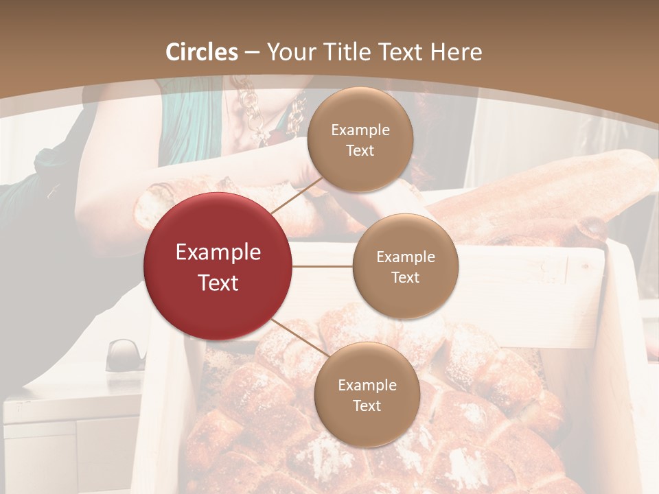 Food Loaf Face PowerPoint Template