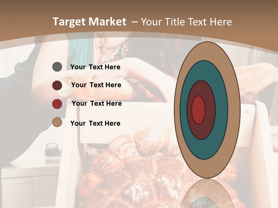 Food Loaf Face PowerPoint Template