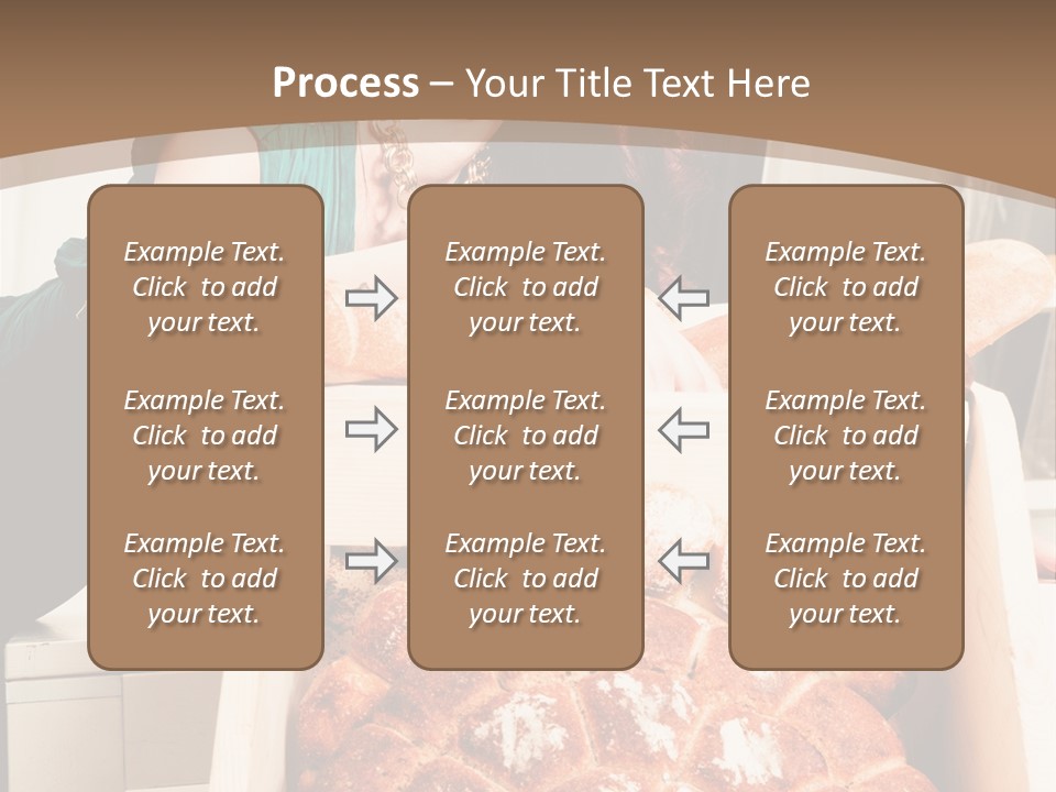 Food Loaf Face PowerPoint Template