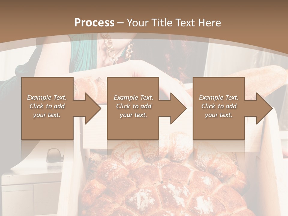 Food Loaf Face PowerPoint Template