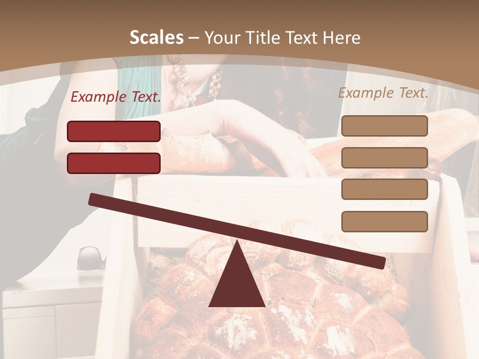 Food Loaf Face PowerPoint Template