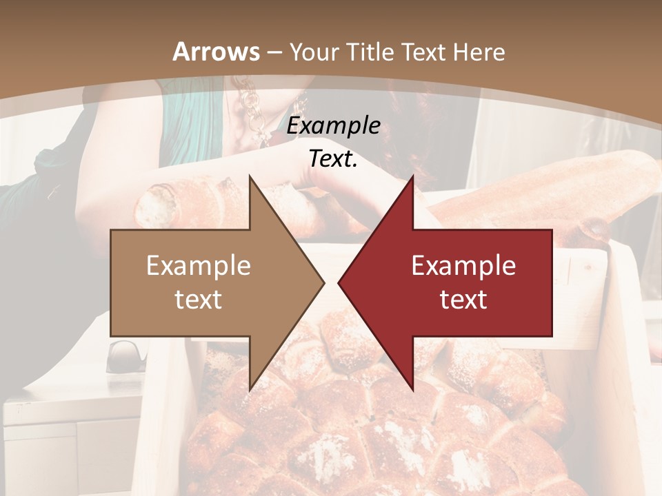 Food Loaf Face PowerPoint Template
