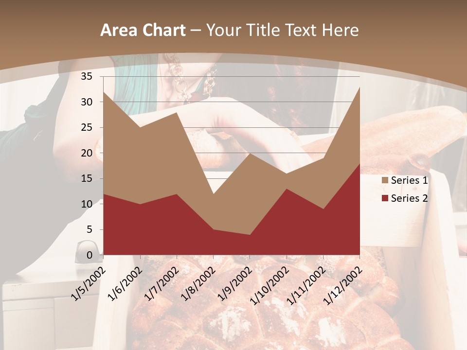 Food Loaf Face PowerPoint Template