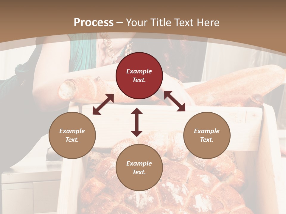 Food Loaf Face PowerPoint Template