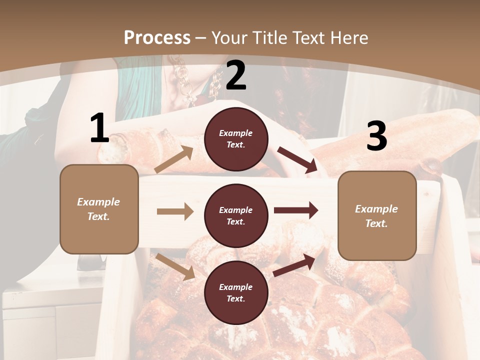 Food Loaf Face PowerPoint Template